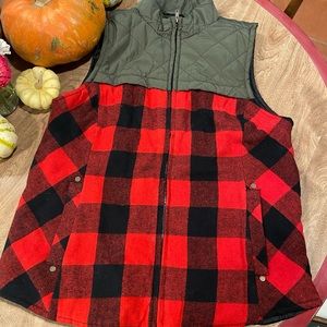 Buffalo Plaid Vest